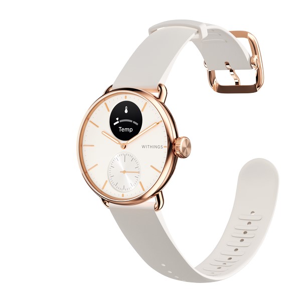 HWA10-model 3-All-Int WITHINGS SCAN WATCH 2 rosegold 38mm 